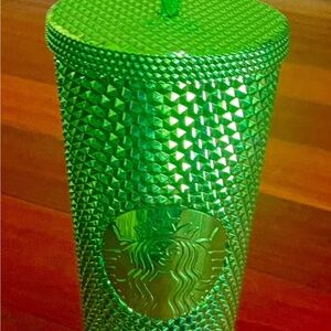 Starbucks Emerald Green Textured Tumbler